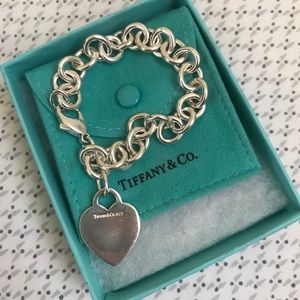 Tiffany & Co. Heart Charm Bracelet
